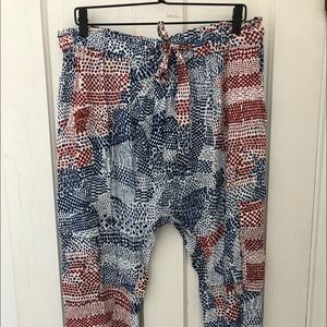 NWT Anthro Harem Cargo Pants